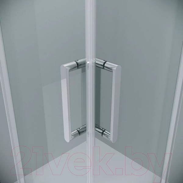 Изображение товара Душевой уголок Grossman Classic 80x80x195 / 300.K33.04.8080.10.00 (хром/прозрачное стекло)