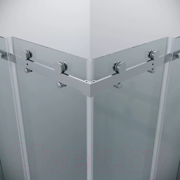Изображение товара Душевой уголок Grossman Classic 80x80x195 / 300.K33.04.8080.10.00 (хром/прозрачное стекло)