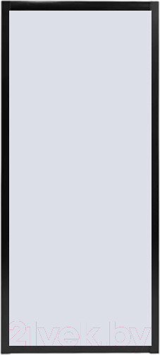 Изображение товара Душевая стенка Grossman Cosmo 90x195 / 200.K33.02.90.21.02 (черный матовый/шиншилла стекло)