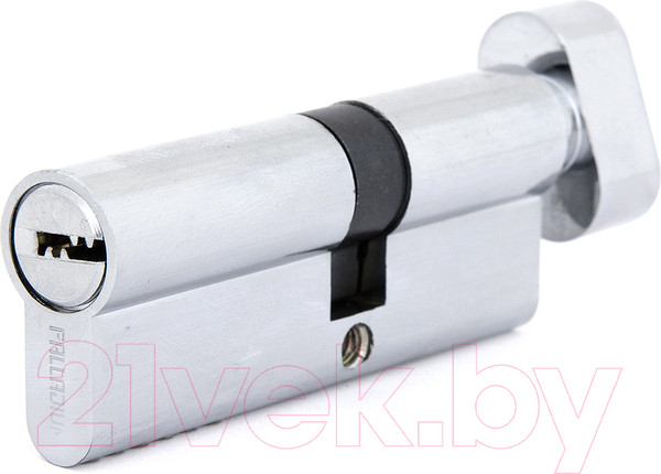 Изображение товара Цилиндровый механизм замка Palladium ZN 80 (35х45) C ВК CP (хром)