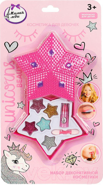 Изображение товара Набор детской декоративной косметики Милая Леди 70566G3-UNI-ML