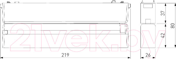 Изображение товара Трековый светильник Elektrostandard Flat Magnetic Unity 10W 4000K 85093/01 (черный)