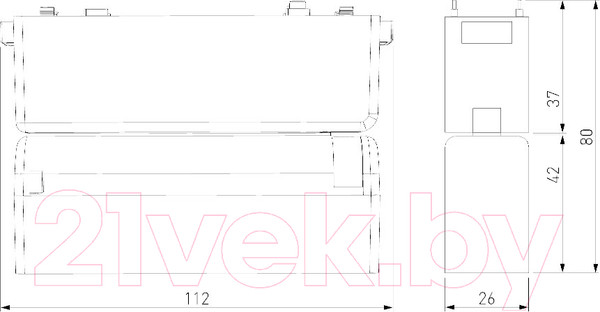 Изображение товара Трековый светильник Elektrostandard Flat Magnetic Insight 6W 4000K 85090/01 (черный)