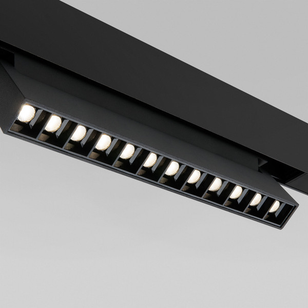 Изображение товара Трековый светильник Elektrostandard Slim Magnetic Dim HL02 12W 2700-6500K 85195/01 (черный)