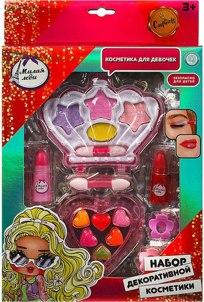 Изображение товара Набор детской декоративной косметики Милая Леди 20678B2-LLQ-ML