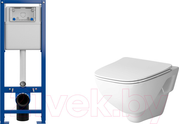 Изображение товара Унитаз подвесной с инсталляцией AM.PM X-Joy C851701SC + Vector S-IN-MZ-VECTOR