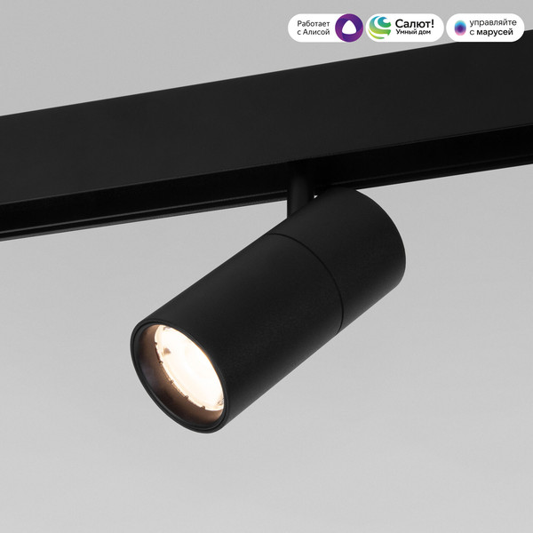 Изображение товара Трековый светильник Elektrostandard Slim Magnetic Dim R01 6W 2700-6500K 85074/01 (черный)