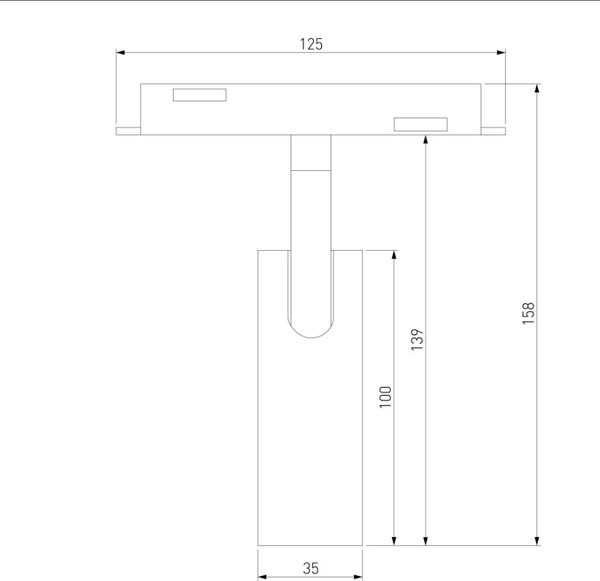 Изображение товара Трековый светильник Elektrostandard Slim Magnetic Dim Cubo 7W 2700-6500K 85070/01 (черный)