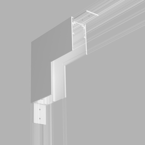 Изображение товара Коннектор для шинопровода Elektrostandard Slim Magnetic 85091/00 (белый)