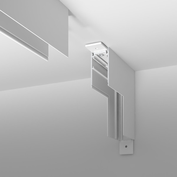 Изображение товара Коннектор для шинопровода Elektrostandard Slim Magnetic 85091/00 (белый)