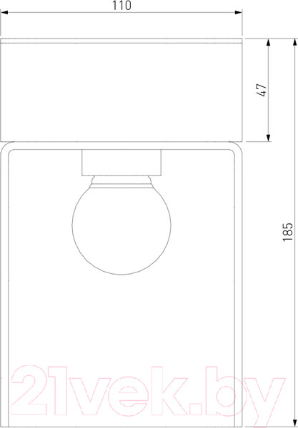 Изображение товара Светильник уличный Elektrostandard Atrani 35085/F (черный)