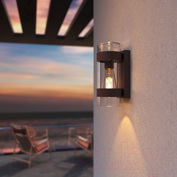 Изображение товара Бра уличное Elektrostandard Falcon 35167/D (темно-коричневый)