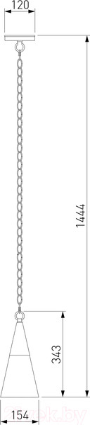Изображение товара Светильник уличный Elektrostandard Vesto 35171/H (черный)