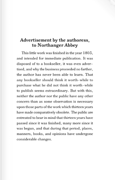 Изображение товара Книга АСТ Northanger Abbey мягкая обложка (Остен Джейн)