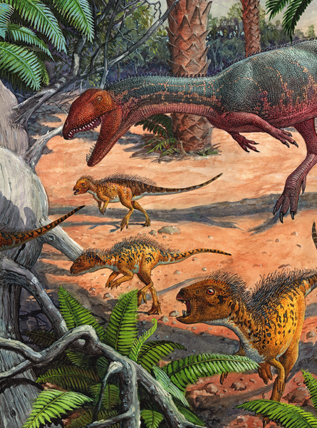 Изображение товара Энциклопедия АСТ Динозавры. Путешествие в прошлое, твердая обложка (Попов Ярослав)