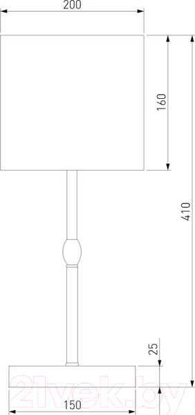 Изображение товара Прикроватная лампа Евросвет 01162/1 (латунь)