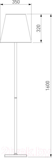 Изображение товара Торшер Евросвет 01166/1 (хром)