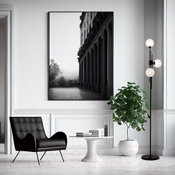 Изображение товара Торшер Евросвет 01383/3 (черный)