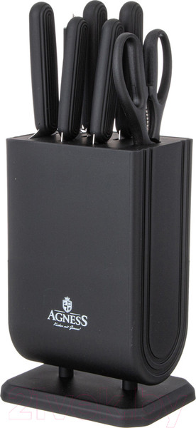 Изображение товара Набор ножей Agness 911-741 (с ножницами и мусатом)
