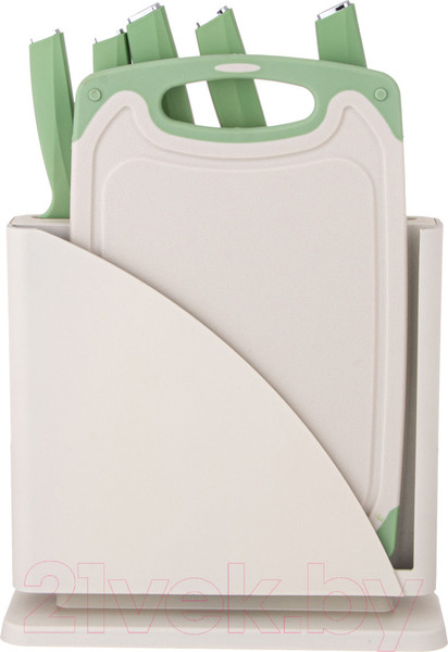 Изображение товара Набор ножей Agness 911-763 (с разделочной доской)