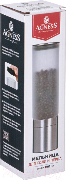 Изображение товара Мельница для специй Agness 671-111