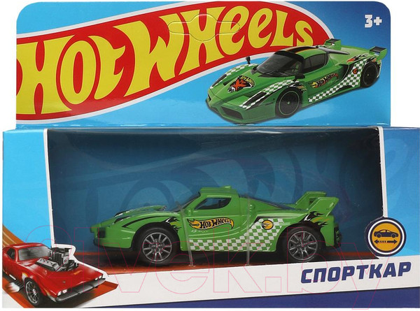 Изображение товара Автомобиль игрушечный Технопарк Спорткар / HW-12-140-R3