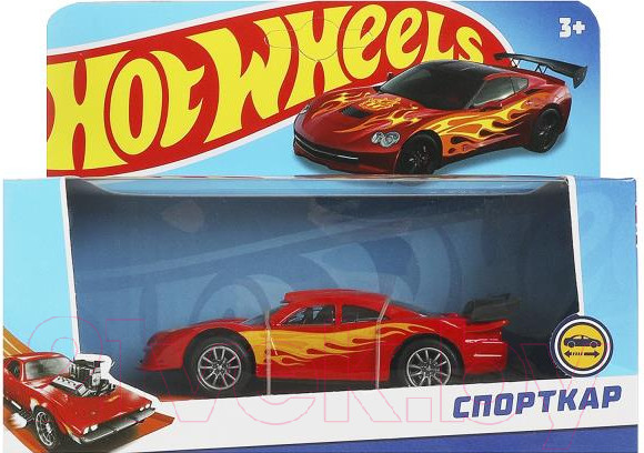 Изображение товара Автомобиль игрушечный Технопарк Хот Вилс Спорткар / HW-12-140-R1