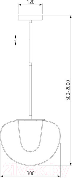 Изображение товара Потолочный светильник Евросвет 90325/1  (черный)