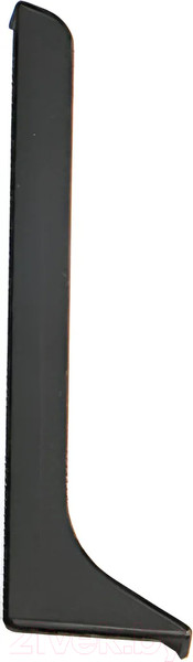 Изображение товара Заглушка для плинтуса Русский Профиль SSZ-60мм (черный, левый)