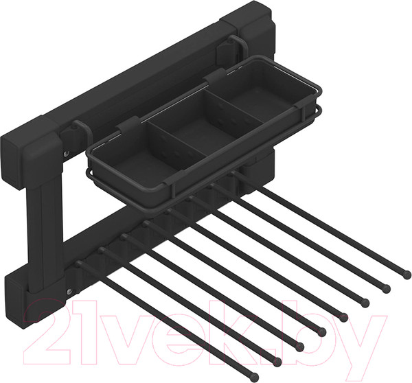 Изображение товара Вешалка выдвижная Starax S-6725-A (антрацит)