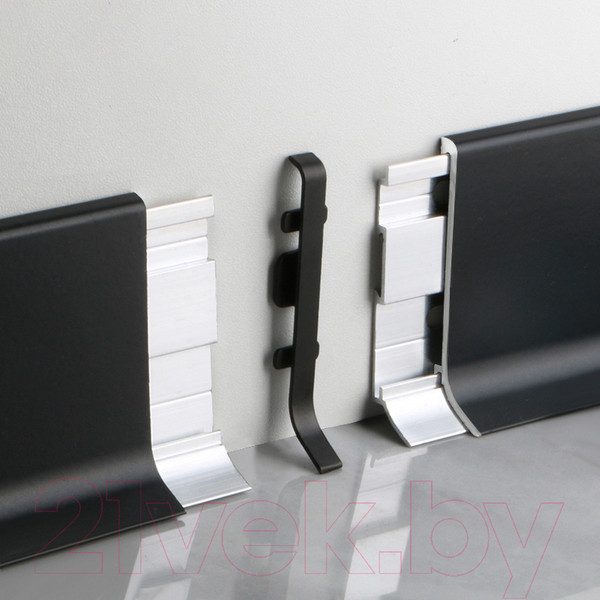 Изображение товара Соединитель для плинтуса Русский Профиль SSZ-60мм (черный)