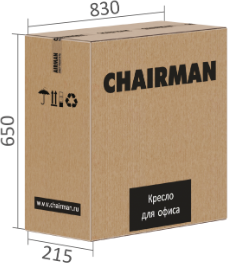 Изображение товара Кресло офисное Chairman CH612 (черный)