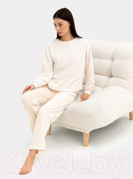 Изображение товара Штаны домашние Mark Formelle 532494 (р.164/170-98, молочный)