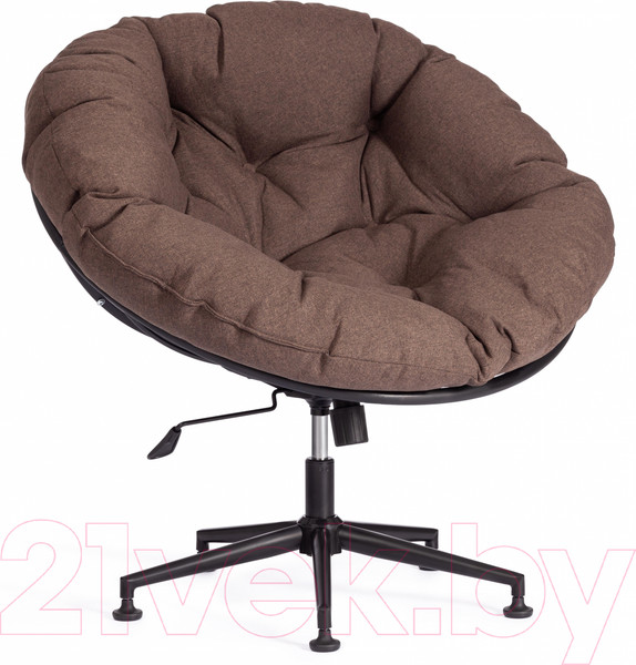 Изображение товара Кресло офисное Tetchair Cloude (рогожка коричневый)