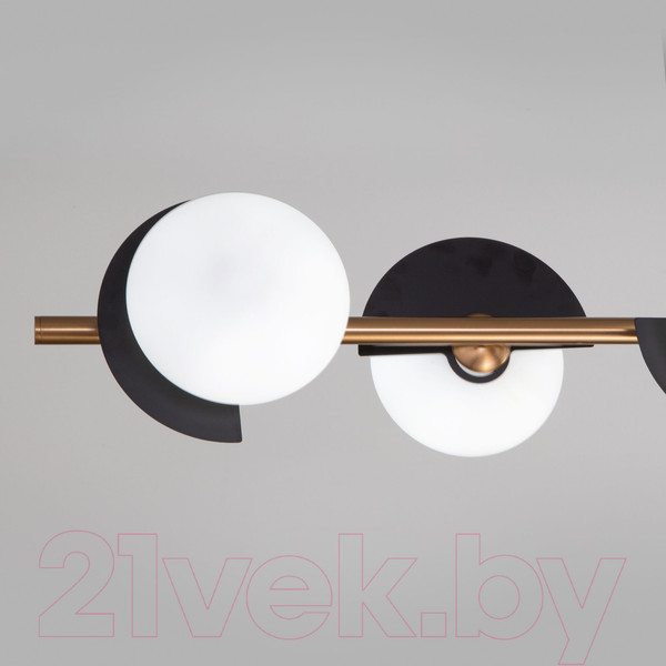 Изображение товара Люстра Евросвет 70149/6  (черный/латунь)