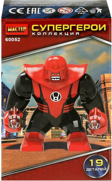 Изображение товара Конструктор Shantou Мастер супергерои / 60052-CY