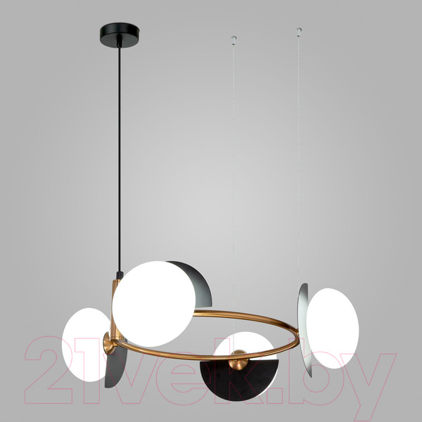 Изображение товара Люстра Евросвет 70150/4  (черный/латунь)