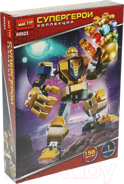 Изображение товара Конструктор Shantou Мастер супергерои / 60023-ZH