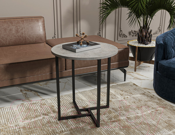 Изображение товара Журнальный столик Макс Стайл СтЖ-525-F186ST9 (egger бетон чикаго светло-серый F186 ST9)