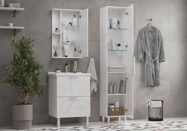 Изображение товара Тумба под умывальник Volna Twing 60.2Y Миранда Артвин (белый)