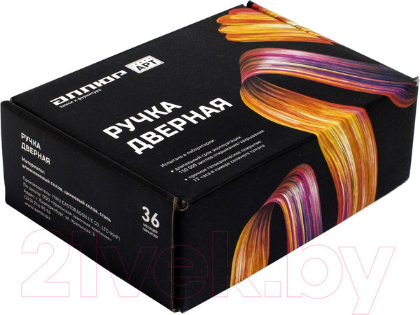 Изображение товара Ручка дверная Аллюр Арт Тина SN 8880 (матовый никель)