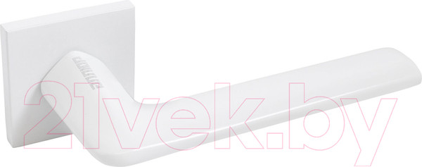 Изображение товара Ручка дверная Аллюр Арт Тина W 88110 (матовый белый)