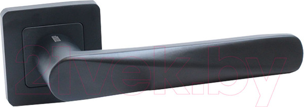 Изображение товара Ручка дверная Аллюр Арт Ума BL 27150 (матовый черный)