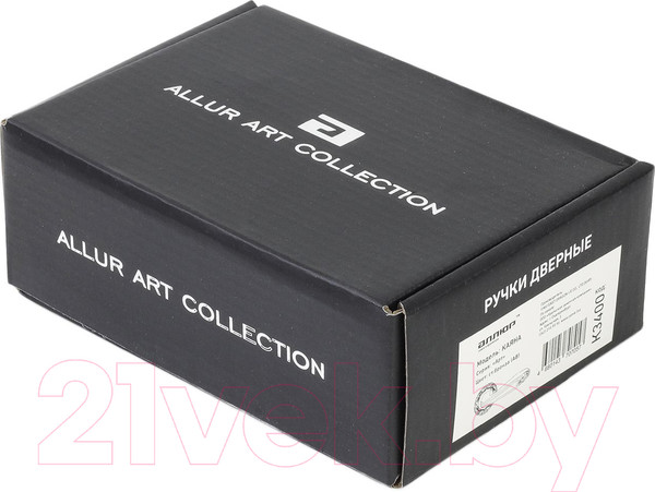 Изображение товара Ручка дверная Аллюр Арт Каяна AB К3400 (старая бронза)