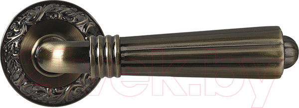 Изображение товара Ручка дверная Аллюр Арт Эмита AB К3600 (старая бронза)