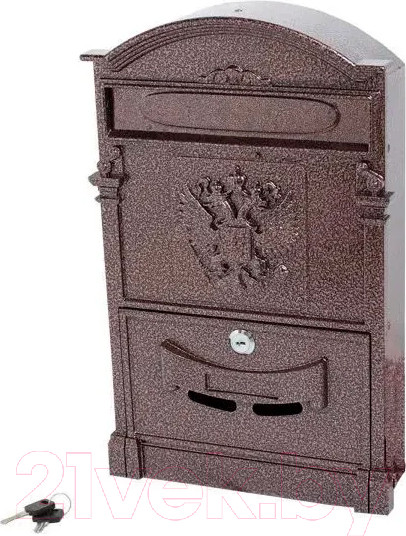 Изображение товара Почтовый ящик Аллюр Герб №4011  (медь)