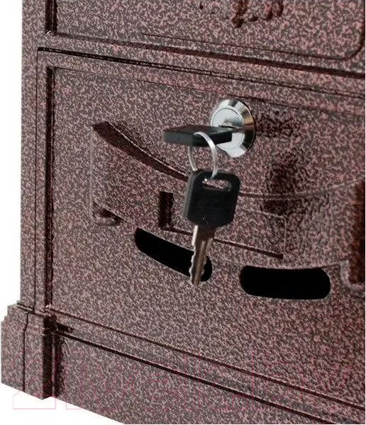 Изображение товара Почтовый ящик Аллюр Герб №4011  (медь)