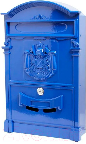 Изображение товара Почтовый ящик Аллюр №4010 (синий)