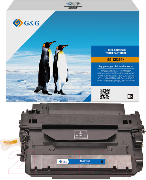 Изображение товара Картридж G&G GG-CE255X