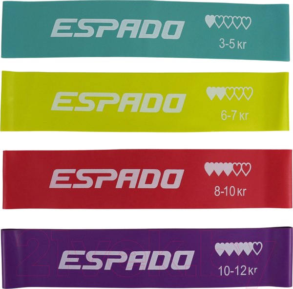 Изображение товара Набор эспандеров Espado ES2610K (4шт)